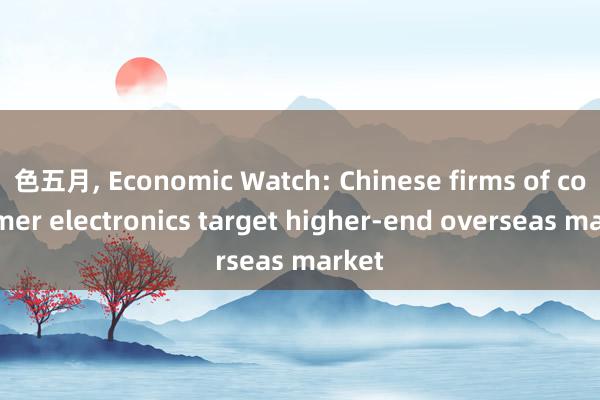 色五月, Economic Watch: Chinese firms of consumer electronics target higher-end overseas market