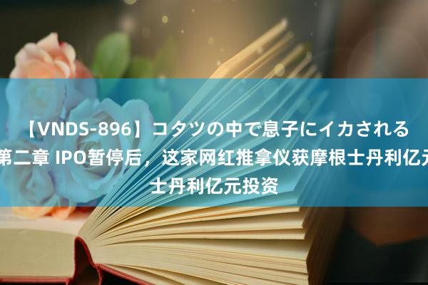 【VNDS-896】コタツの中で息子にイカされる義母 第二章 IPO暂停后，这家网红推拿仪获摩根士丹利亿元投资