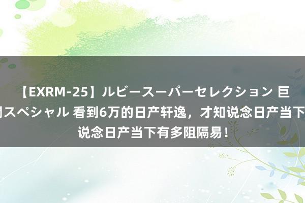 【EXRM-25】ルビースーパーセレクション 巨乳豊満4時間スペシャル 看到6万的日产轩逸，才知说念日产当下有多阻隔易！