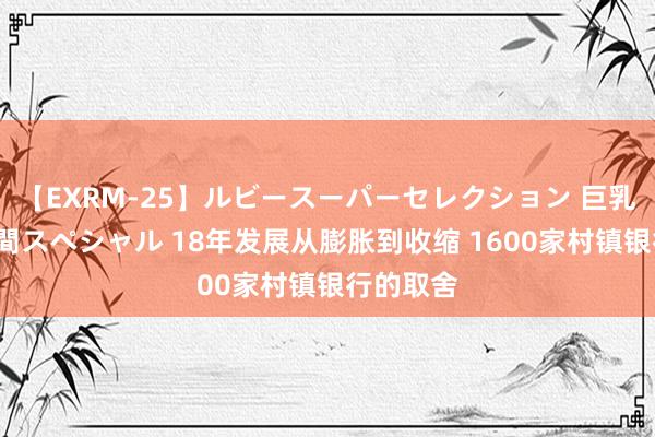 【EXRM-25】ルビースーパーセレクション 巨乳豊満4時間スペシャル 18年发展从膨胀到收缩 1600家村镇银行的取舍