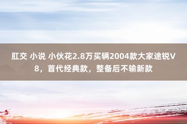 肛交 小说 小伙花2.8万买辆2004款大家途锐V8，首代经典款，整备后不输新款